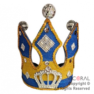 CORONA DE REY DISCO BOCA JUNIORS x 1